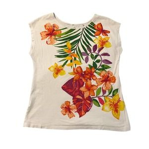 Floral Print Women's Top